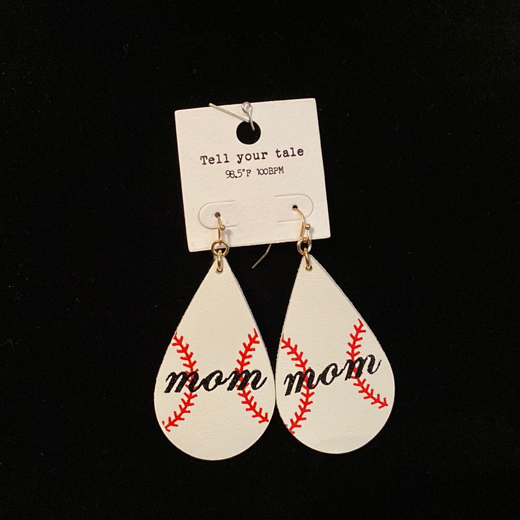 Baseball/Softball Mom Earrings